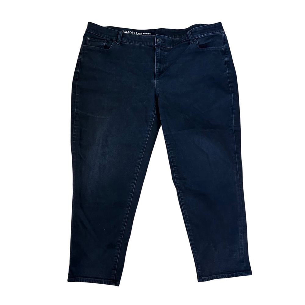 Talbots Black Girlfriend Jeans